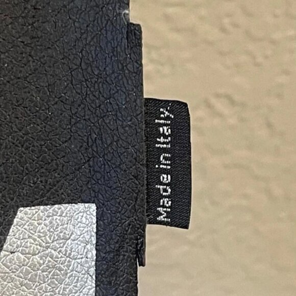 P448 John White Leather Low Top Casual Sneaker Women's 39 EU/9 US Made In Italy - Picture 9 of 11